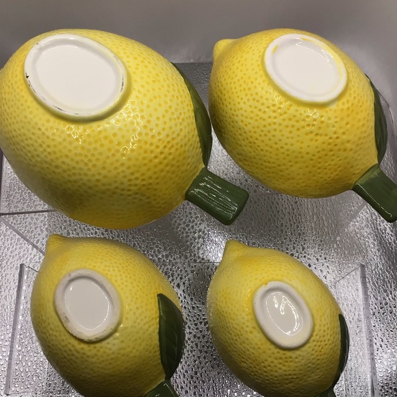 Nesting Measure Cups, Lemons, 4 Total - Picture 11 of 16